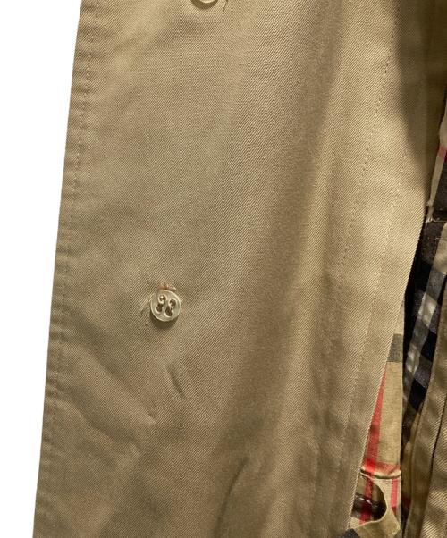 Burberry's（バーバリーズ）Burberry's (バーバリーズ) 裏ノヴァチェックステンカラーコート ベージュ サイズ:34の古着・服飾アイテム