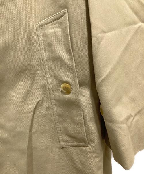 Burberry's（バーバリーズ）Burberry's (バーバリーズ) 裏ノヴァチェックステンカラーコート ベージュ サイズ:34の古着・服飾アイテム