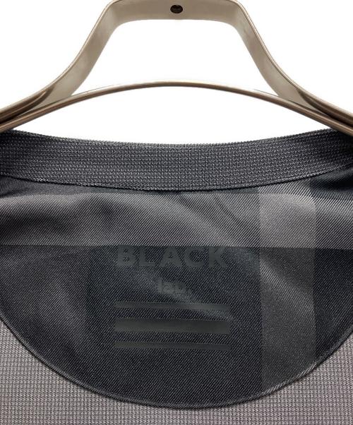 BLACK LABEL CRESTBRIDGE（ブラックレーベル クレストブリッジ）BLACK LABEL CRESTBRIDGE (ブラックレーベル クレストブリッジ) ライトメッシュカーディガン グレー サイズ:Mの古着・服飾アイテム