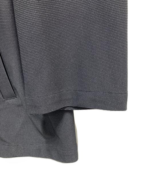 BLACK LABEL CRESTBRIDGE（ブラックレーベル クレストブリッジ）BLACK LABEL CRESTBRIDGE (ブラックレーベル クレストブリッジ) ライトメッシュカーディガン グレー サイズ:Mの古着・服飾アイテム