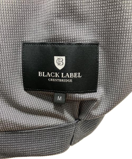 BLACK LABEL CRESTBRIDGE（ブラックレーベル クレストブリッジ）BLACK LABEL CRESTBRIDGE (ブラックレーベル クレストブリッジ) ライトメッシュカーディガン グレー サイズ:Mの古着・服飾アイテム