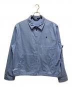 POLO RALPH LAURENポロ・ラルフローレン）の古着「スイングトップ」｜スカイブルー