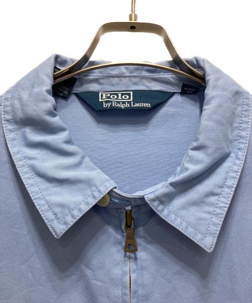 POLO RALPH LAUREN（ポロ・ラルフローレン）POLO RALPH LAUREN (ポロ・ラルフローレン) スイングトップ スカイブルー サイズ:Lの古着・服飾アイテム