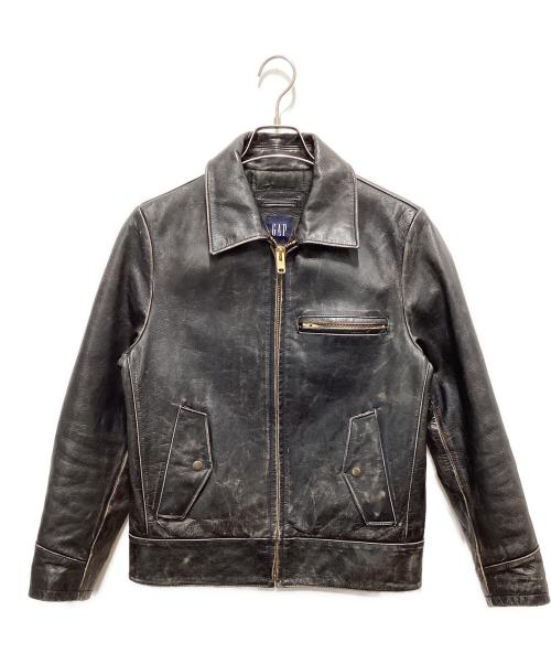 GAP（ギャップ）GAP (ギャップ) レザージャケット ブラウン サイズ:XSの古着・服飾アイテム