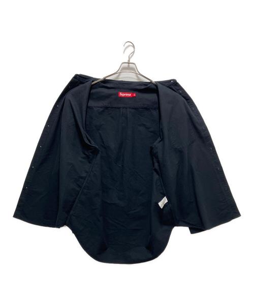 SUPREME（シュプリーム）SUPREME (シュプリーム) Loose Fit Flannel Oxford shirt ブラック サイズ:Lの古着・服飾アイテム