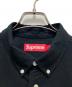 中古・古着 SUPREME (シュプリーム) Loose Fit Flannel Oxford shirt ブラック サイズ:L：16000円