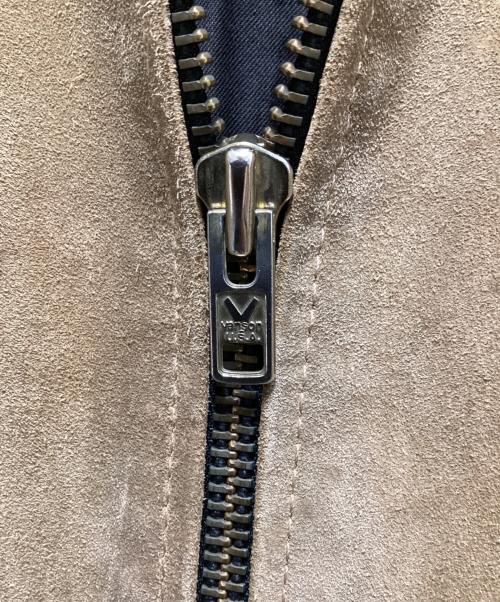 VANSON（バンソン）VANSON (バンソン) スウェードブルゾン ブラウン サイズ:40の古着・服飾アイテム