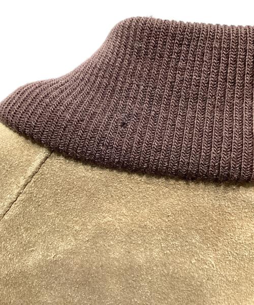 VANSON（バンソン）VANSON (バンソン) スウェードブルゾン ブラウン サイズ:40の古着・服飾アイテム