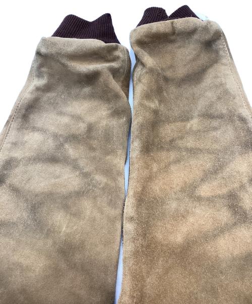 VANSON（バンソン）VANSON (バンソン) スウェードブルゾン ブラウン サイズ:40の古着・服飾アイテム