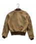VANSON (バンソン) スウェードブルゾン ブラウン サイズ:40：20000円