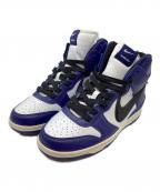 NIKE×AMBUSHナイキ×アンブッシュ）の古着「Dunk High "Deep Royal"」｜ホワイト×ネイビー