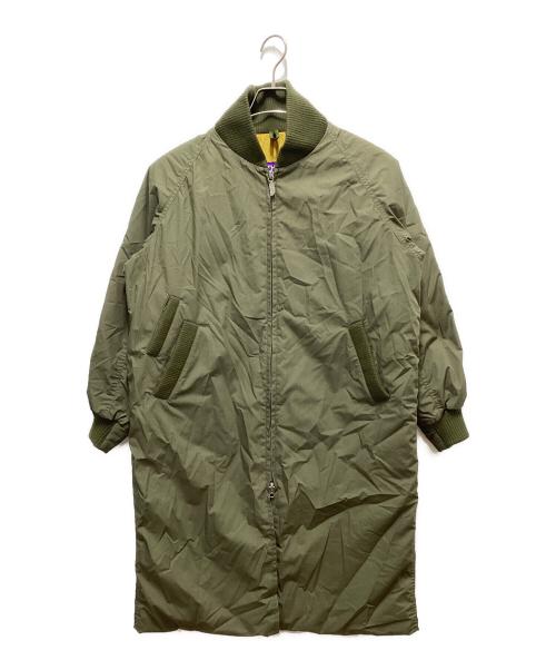 THE NORTHFACE PURPLELABEL（ザ・ノースフェイス パープルレーベル）THE NORTHFACE PURPLELABEL (ザ・ノースフェイス パープルレーベル) 65/35 フィールドダウンコート グリーン サイズ:WSの古着・服飾アイテム