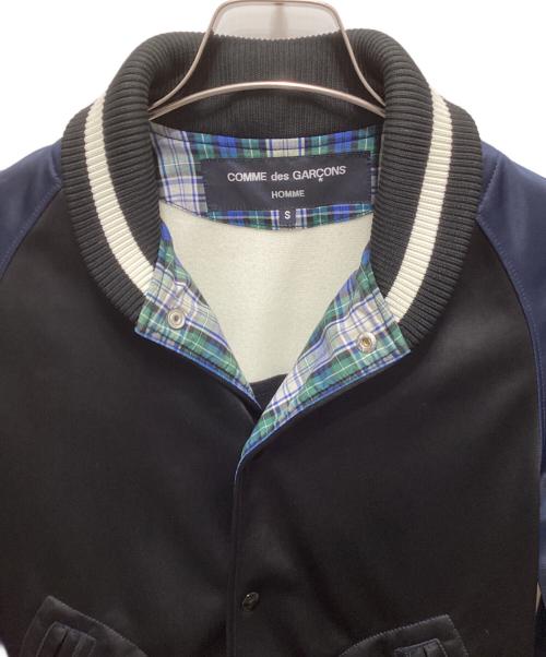 COMME des GARCONS HOMME（コムデギャルソン オム）COMME des GARCONS HOMME (コムデギャルソン オム) ブルゾン ネイビー サイズ:Sの古着・服飾アイテム