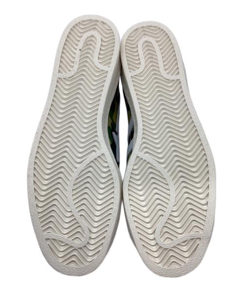 adidas（アディダス）adidas (アディダス) A BATHING APE (アベイシングエイプ) SUPERSTAR 80s BAPE グリーン サイズ:28㎝ 未使用品の古着・服飾アイテム