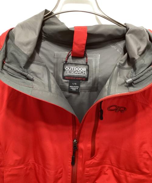 OUTDOOR RESEARCH（アウトドアリサーチ）OUTDOOR RESEARCH (アウトドアリサーチ) Foray Jacket レッド サイズ:Lの古着・服飾アイテム