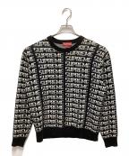 SUPREMEシュプリーム）の古着「Repeat Sweater」｜ブラック