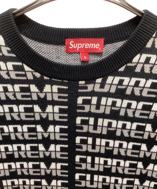 SUPREME（シュプリーム）Supreme (シュプリーム) Repeat Sweater ブラック サイズ:Sの古着・服飾アイテム