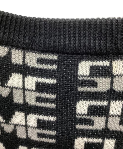 SUPREME（シュプリーム）Supreme (シュプリーム) Repeat Sweater ブラック サイズ:Sの古着・服飾アイテム