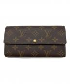 LOUIS VUITTONルイ ヴィトン）の古着「長財布」｜ブラウン