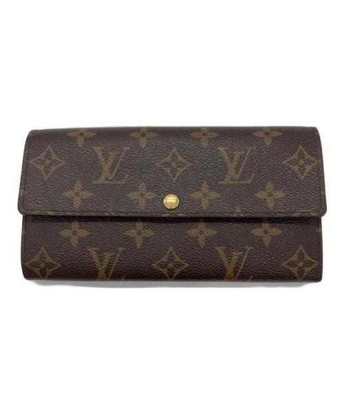 LOUIS VUITTON（ルイ ヴィトン）LOUIS VUITTON (ルイ ヴィトン) 長財布 ブラウンの古着・服飾アイテム