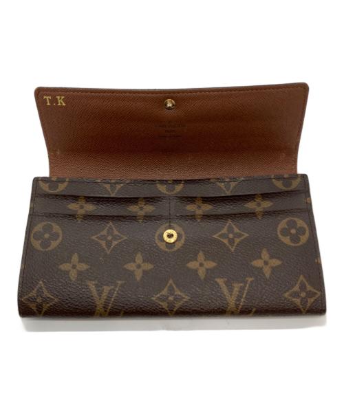 LOUIS VUITTON（ルイ ヴィトン）LOUIS VUITTON (ルイ ヴィトン) 長財布 ブラウンの古着・服飾アイテム