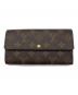 LOUIS VUITTON（ルイ ヴィトン）の古着「長財布」｜ブラウン