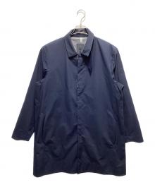 DESCENTE ALLTERRAIN（デザイント オルテライン）の古着「ナイロンステンカラーコート」｜ネイビー