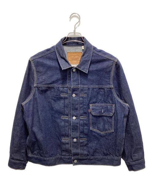 LEVI'S PReMIUM（リーバイス プレミアム）LEVI'S PReMIUM (リーバイス プレミアム) JOURNAL STANDARD (ジャーナルスタンダード) 別注TYPE 1 TRUCKER JAKET インディゴ サイズ:Lの古着・服飾アイテム