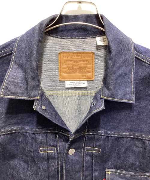 LEVI'S PReMIUM（リーバイス プレミアム）LEVI'S PReMIUM (リーバイス プレミアム) JOURNAL STANDARD (ジャーナルスタンダード) 別注TYPE 1 TRUCKER JAKET インディゴ サイズ:Lの古着・服飾アイテム