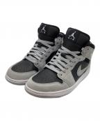 NIKEナイキ）の古着「エア ジョーダン 1 MID」｜グレー