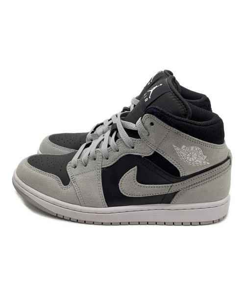 NIKE（ナイキ）NIKE (ナイキ) エア ジョーダン 1 MID グレー サイズ:26の古着・服飾アイテム