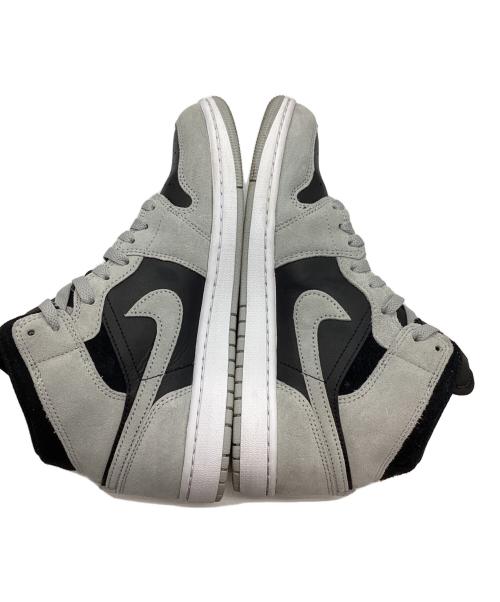 NIKE（ナイキ）NIKE (ナイキ) エア ジョーダン 1 MID グレー サイズ:26の古着・服飾アイテム