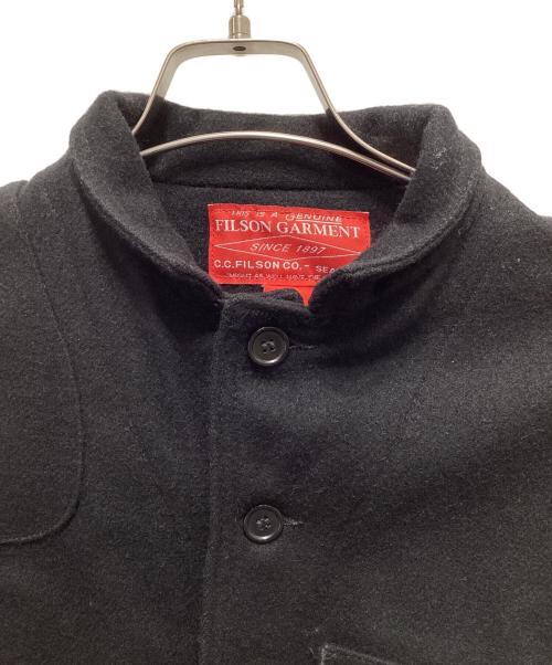 FILSON GARMENT（フィルソン ガーメント）FILSON GARMENT (フィルソン ガーメント) レイルロードマンズコート ブラック サイズ:Sの古着・服飾アイテム