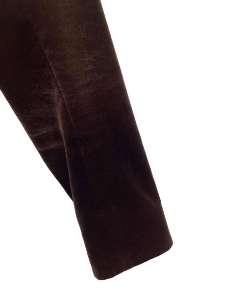 Vivienne Westwood RED LABEL（ヴィヴィアンウエストウッドレッドレーベル）Vivienne Westwood RED LABEL (ヴィヴィアンウエストウッドレッドレーベル) ベロアテーラードジャケット ブラウン サイズ:1の古着・服飾アイテム