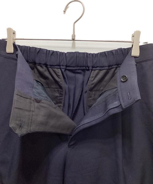 Graphpaper（グラフペーパー）Graphpaper (グラフペーパー) Scale Off Wool Wide Slacks ネイビー サイズ:1の古着・服飾アイテム