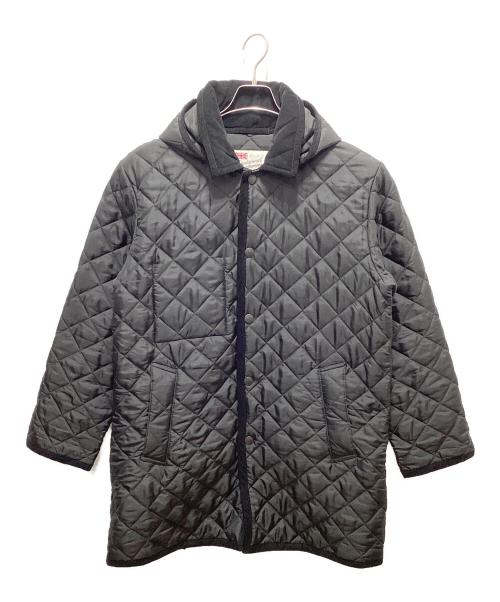 Traditional Weatherwear（トラディショナルウェザーウェア）Traditional Weatherwear (トラディショナルウェザーウェア) KINGSWAY W/DET HOOD EX ブラック サイズ:42の古着・服飾アイテム