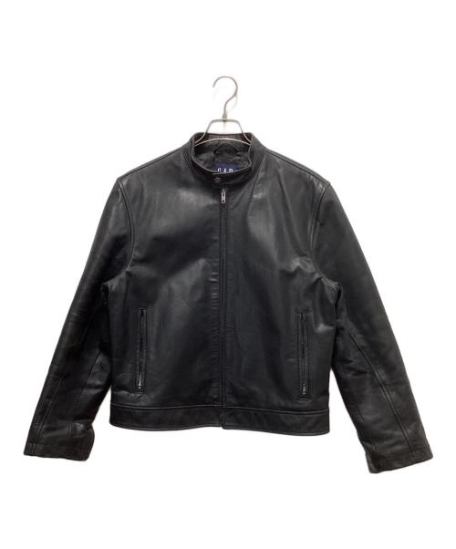 GAP（ギャップ）GAP (ギャップ) 00`sシングルライダースジャケット ブラック サイズ:XSの古着・服飾アイテム