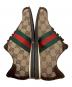 中古・古着 GUCCI (グッチ) GGキャンバス シェリーライン ローカットスニーカー」 ベージュ サイズ:22.5：15000円