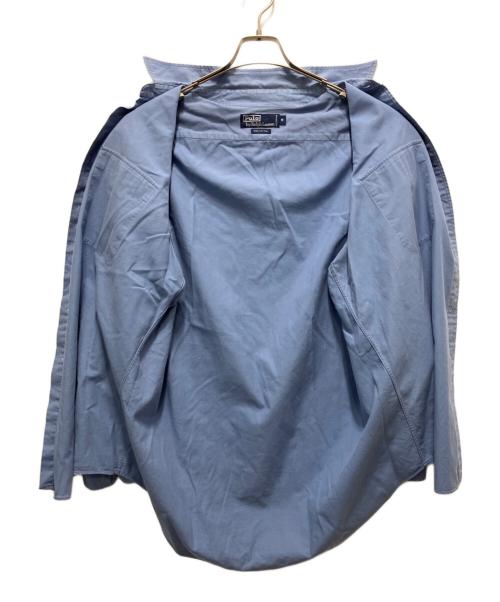 POLO RALPH LAUREN（ポロ・ラルフローレン）POLO RALPH LAUREN (ポロ・ラルフローレン) ロングスリーブシャツ ブルー サイズ:Mの古着・服飾アイテム