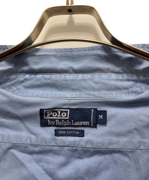 POLO RALPH LAUREN（ポロ・ラルフローレン）POLO RALPH LAUREN (ポロ・ラルフローレン) ロングスリーブシャツ ブルー サイズ:Mの古着・服飾アイテム