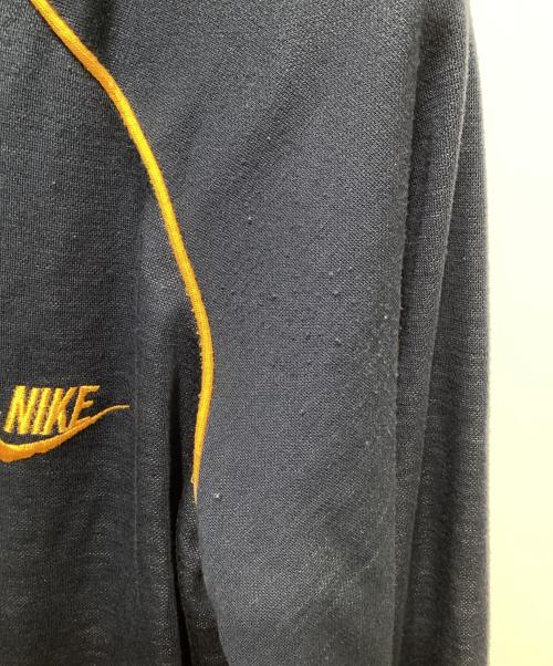NIKE（ナイキ）NIKE (ナイキ) 70`sスウェットブルゾン ネイビー サイズ:Mの古着・服飾アイテム