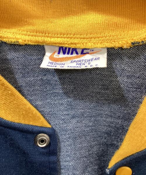 NIKE（ナイキ）NIKE (ナイキ) 70`sスウェットブルゾン ネイビー サイズ:Mの古着・服飾アイテム