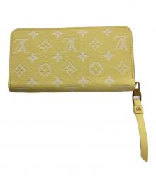 LOUIS VUITTON（ルイ ヴィトン）の古着「ジッピーウォレット」｜イエロー