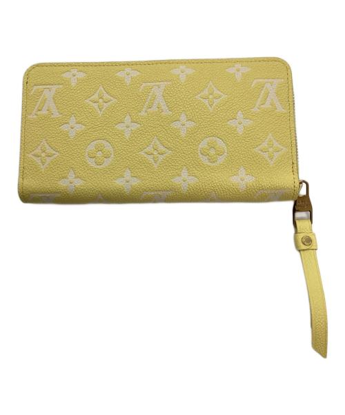 LOUIS VUITTON（ルイ ヴィトン）LOUIS VUITTON (ルイ ヴィトン) ジッピーウォレット イエローの古着・服飾アイテム