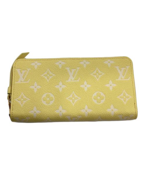LOUIS VUITTON（ルイ ヴィトン）LOUIS VUITTON (ルイ ヴィトン) ジッピーウォレット イエローの古着・服飾アイテム