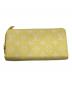 LOUIS VUITTON (ルイ ヴィトン) ジッピーウォレット イエロー：70000円