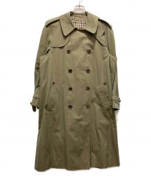 Aquascutum（アクアスキュータム）の古着「トレンチコート」｜オリーブ