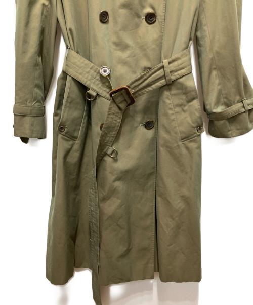 Aquascutum（アクアスキュータム）Aquascutum (アクアスキュータム) トレンチコート オリーブ サイズ:40の古着・服飾アイテム