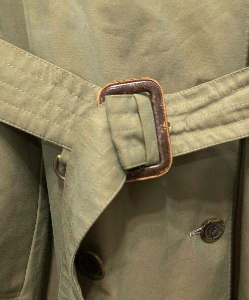 Aquascutum（アクアスキュータム）Aquascutum (アクアスキュータム) トレンチコート オリーブ サイズ:40の古着・服飾アイテム
