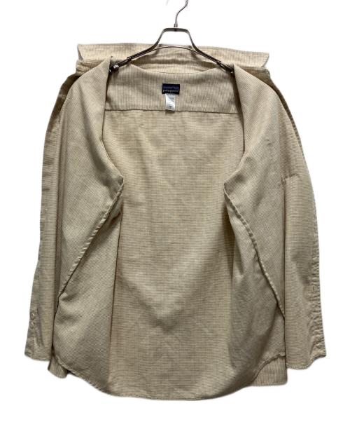 Patagonia（パタゴニア）Patagonia (パタゴニア) ヘンプカバレロシャツ ベージュ サイズ:Lの古着・服飾アイテム